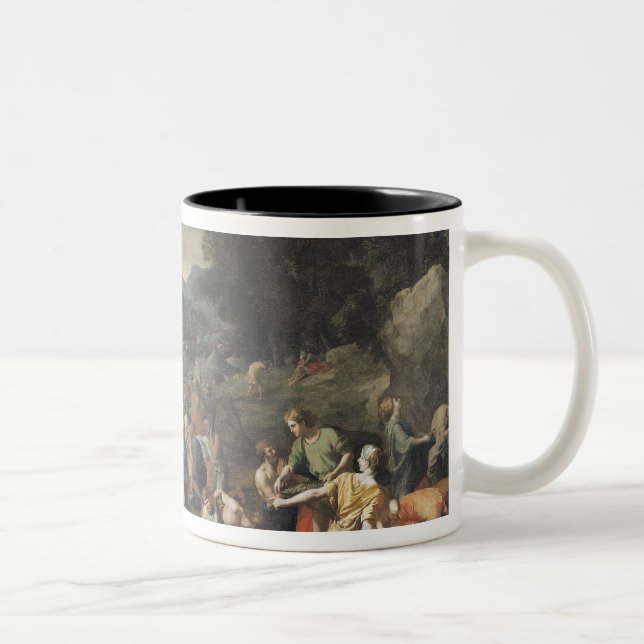 Tasse 2 Couleurs Le rassemblement de la manne, c.1637-9 (Droit)