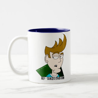 Tasse 2 Couleurs Le rayon obtient attaqué ! - Droitier