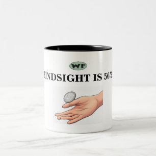 Tasse 2 Couleurs Le recul est de 50/50