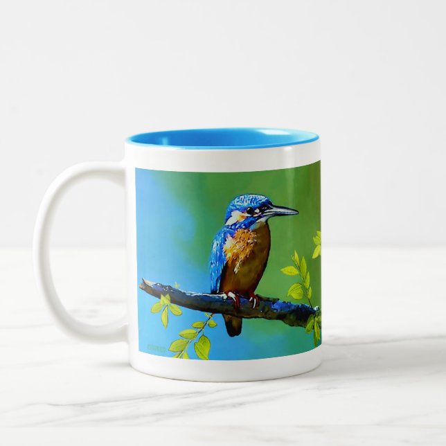 Tasse 2 Couleurs Le Roi des Pêcheurs (Gauche)