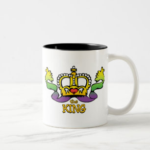 Tasse 2 Couleurs Le roi obtient les GRANDES perles