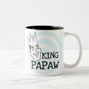 Tasse 2 Couleurs Le Roi Papaw T-shirts et cadeaux