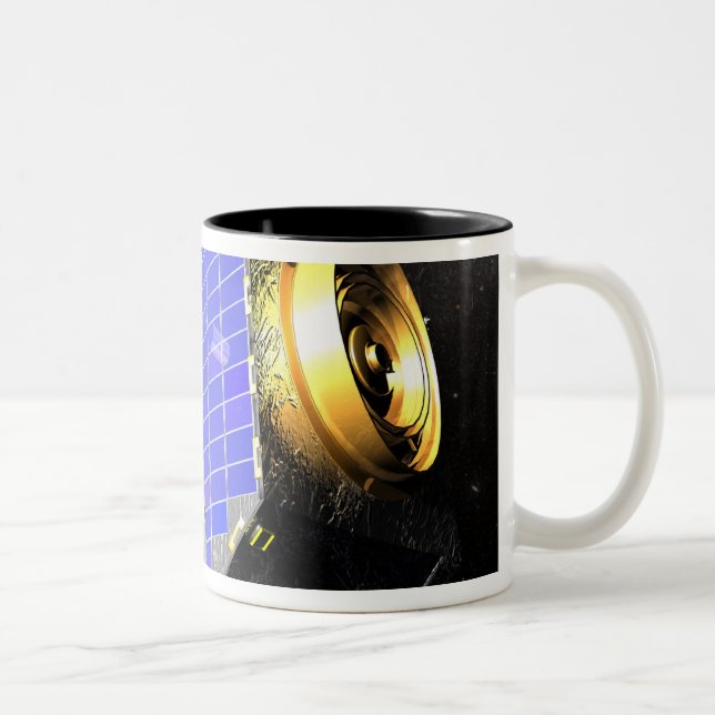 Tasse 2 Couleurs Le satellite Interstellar Boundary Explorer (Droit)