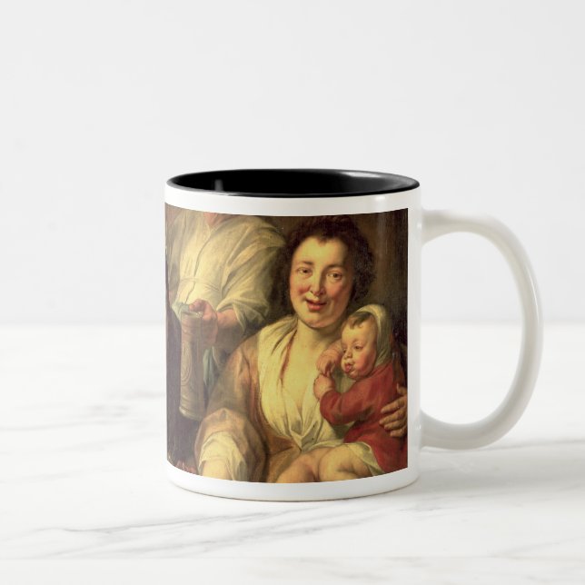 Tasse 2 Couleurs Le satyre et les paysans (Droit)