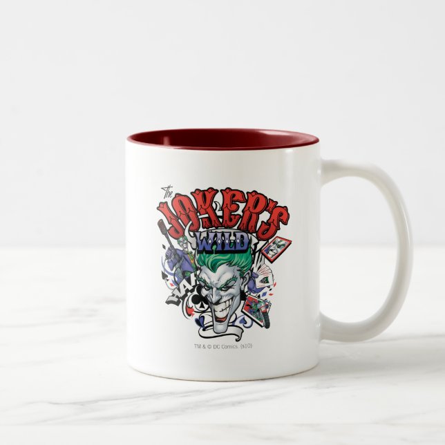 Tasse 2 Couleurs Le sauvage du Joker (Droit)