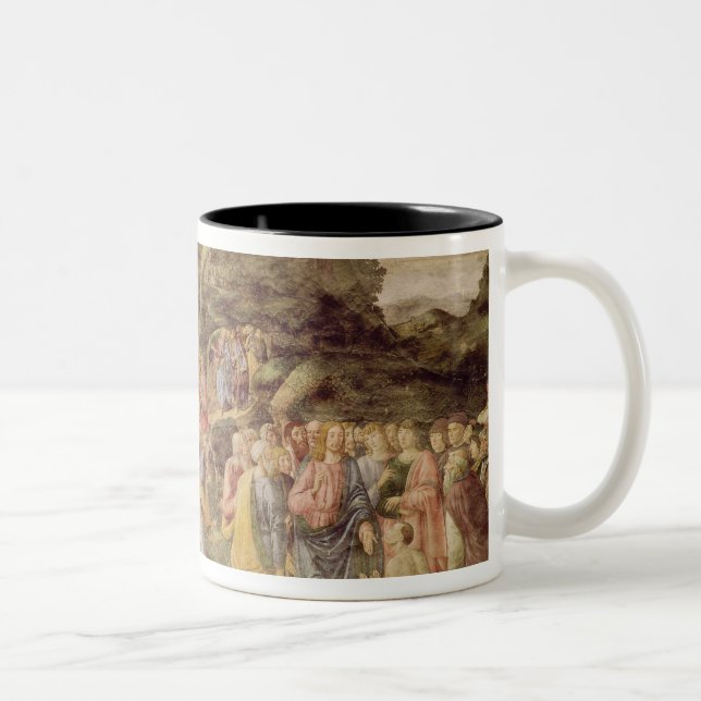 Tasse 2 Couleurs Le sermon sur le bâti, du Sistine (Droit)