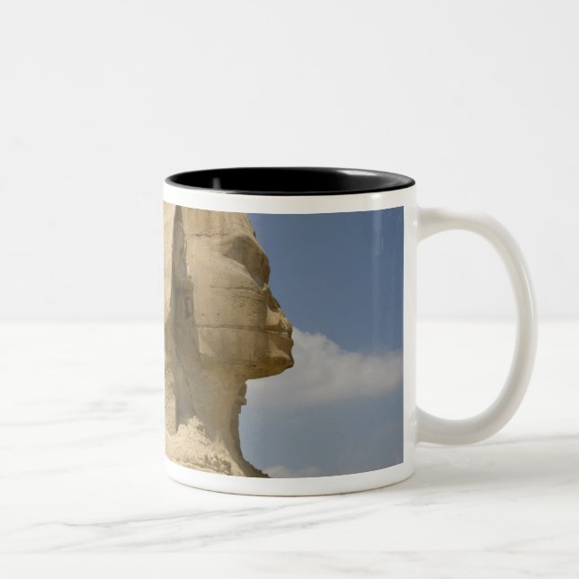 Tasse 2 Couleurs Le Sphinx, Giza, Al Jizah, Egypte (Droit)