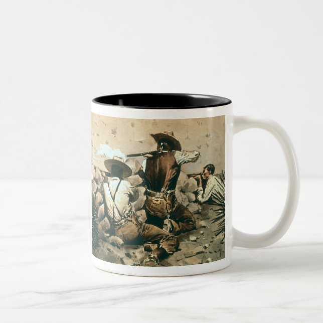 Tasse 2 Couleurs "Le support", c.1900 (huile sur la toile) (Droit)
