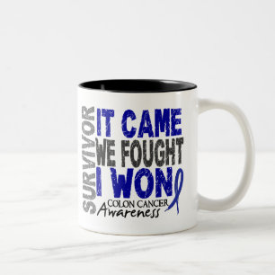 Tasse 2 Couleurs Le survivant de cancer du colon qu'il est venu