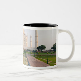 Tasse 2 Couleurs Le Taj Mahal paisible et calme au lever du soleil,