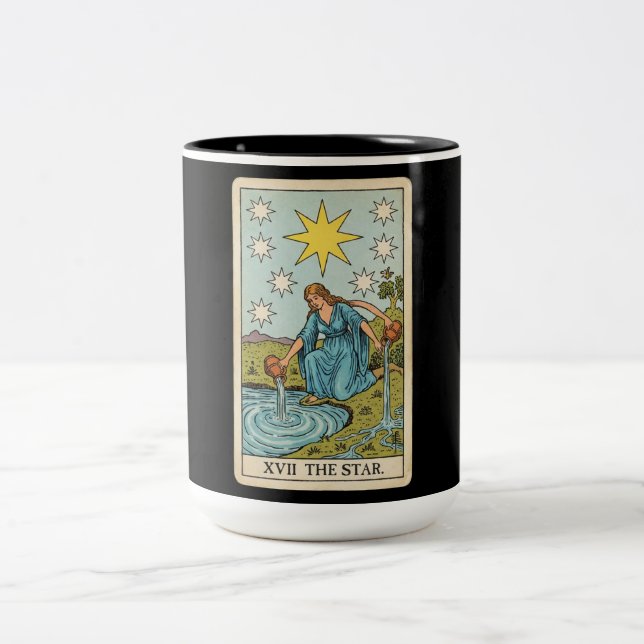 Tasse 2 Couleurs Le Tarot de l'Étoile (Centre)