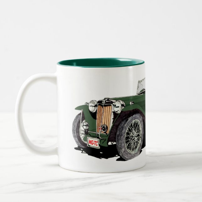 Tasse 2 Couleurs Le TC vert (Gauche)