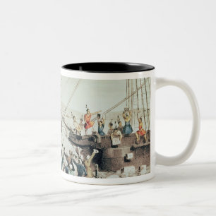 Tasse 2 Couleurs Le thé de Boston, 1846
