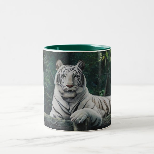 Tasse 2 Couleurs le tigre blanco (Centre)