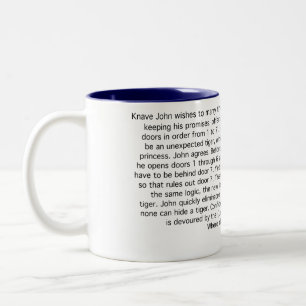 Tasse 2 Couleurs Le tigre inattendu