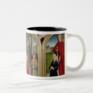 Tasse 2 Couleurs Le triptyque de la famille de Sedano, c.1495-98