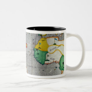 Tasse 2 Couleurs Le voyadge indien occidental de famouse fait par