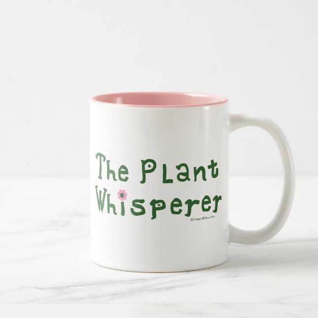 Tasse 2 Couleurs Le whisperer de plante (Droit)