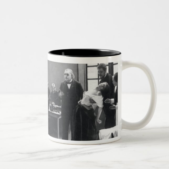 Tasse 2 Couleurs Leçon avec docteur Charcot chez le Salpetriere (Droit)