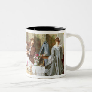 Tasse 2 Couleurs Lecture "Manon Lescaut" de Prevost d'Abbe, 1856