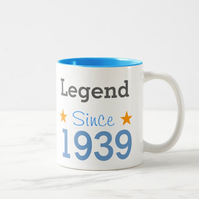 Tasse 2 Couleurs Légende depuis 1939 (Droit)