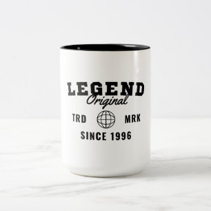 Tasse 2 Couleurs Légende depuis 1996