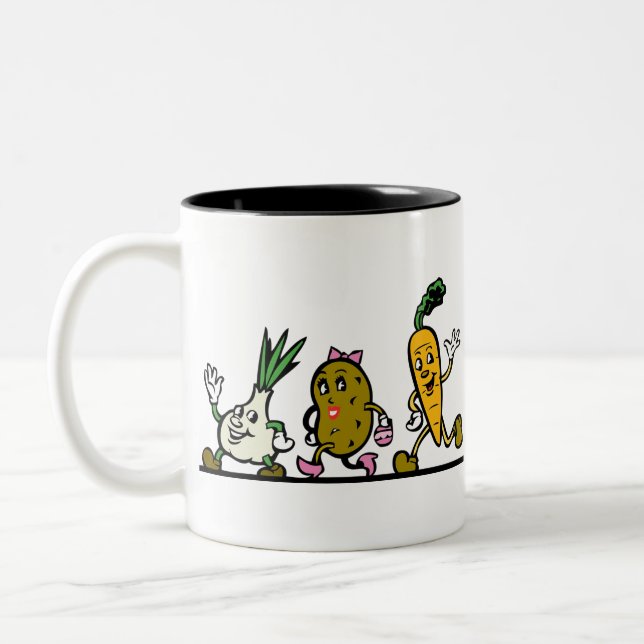 Tasse 2 Couleurs Légumes (Gauche)