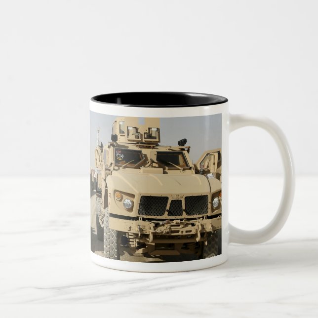 Tasse 2 Couleurs L'embuscade résistante aux mines protégée (Droit)