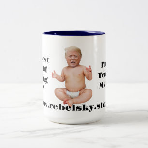 Tasse 2 Couleurs L'emprise anti-Trump