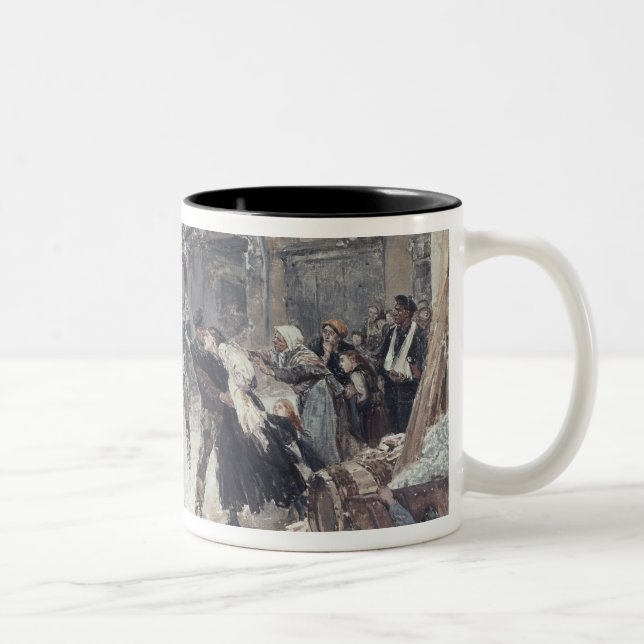 Tasse 2 Couleurs L'entrée dans Belfort du commandant allemand (Droit)