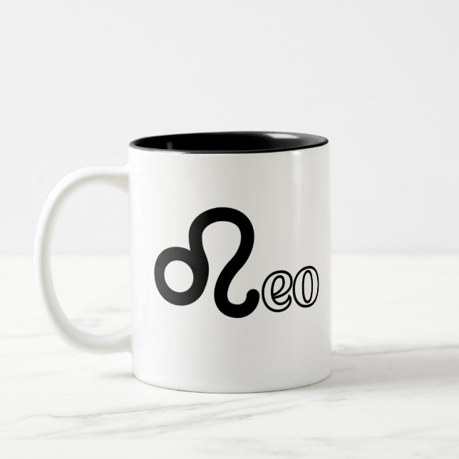 Tasse 2 Couleurs Leo (Gauche)