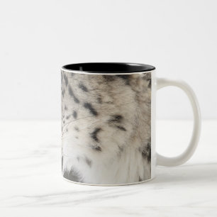 Tasse 2 Couleurs Léopard de neige (uncia d'Uncia)