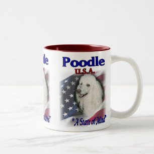 Tasse 2 Couleurs Les Amateurs De Poodles Cadeaux