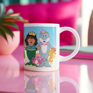 Tasse 2 Couleurs Les amis de JollyKins Mermaid