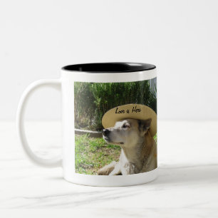 Tasse 2 Couleurs les animaux donnent l'amour