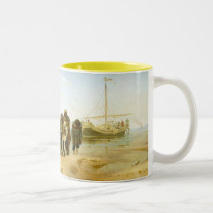 Tasse 2 Couleurs Les bateliers sur le Volga, 1870-73