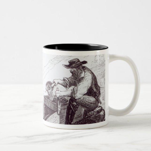Tasse 2 Couleurs Les bêcheurs d'or australiens (Droit)