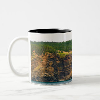 Tasse 2 Couleurs Les bottes de l'île Bell