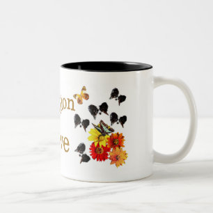 Tasse 2 Couleurs Les cadeaux Papillon