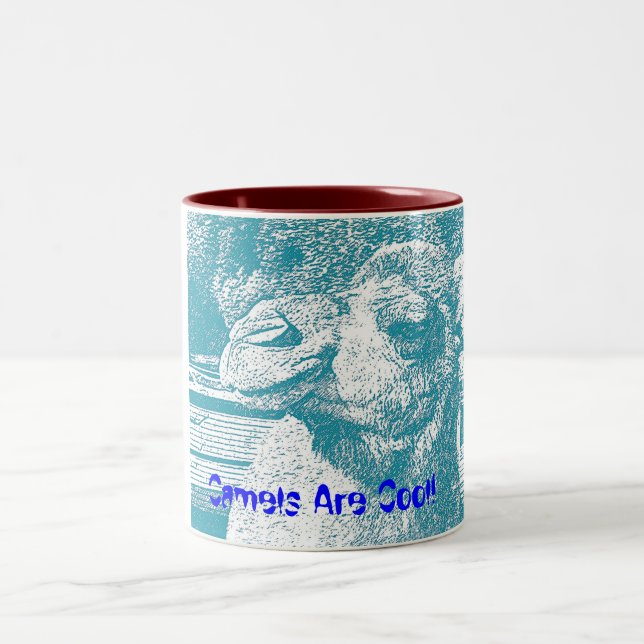 Tasse 2 Couleurs Les chameaux sont Cool (Centre)