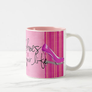 Tasse 2 Couleurs Les chaussures peuvent changer votre vie !