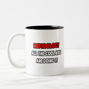 Tasse 2 Couleurs Les Chemises et les cadeaux d'un néphrologiste am