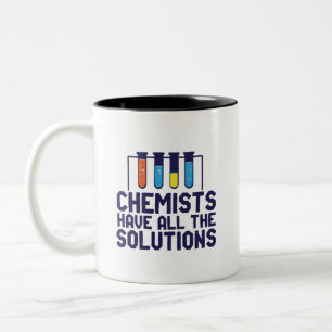 Tasse 2 Couleurs Les Chimistes Ont Toute La Solution Des Pons Scien