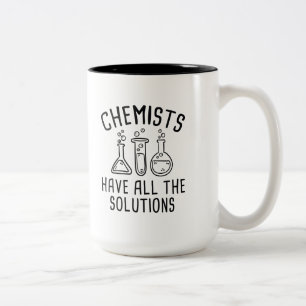 Tasse 2 Couleurs Les Chimistes Ont Toutes Les Solutions