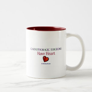 Tasse 2 Couleurs Les chirurgiens cardiothoraciques ont le coeur