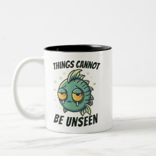 Tasse 2 Couleurs Les choses ne peuvent pas être des poissons invisi