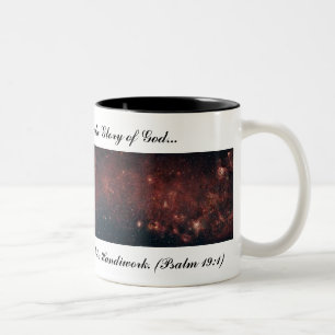 Tasse 2 Couleurs Les cieux déclarent la gloire de Dieu…