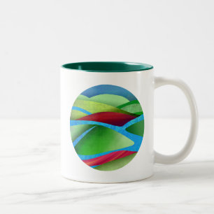 Tasse 2 Couleurs Les Collines Sur La Glace