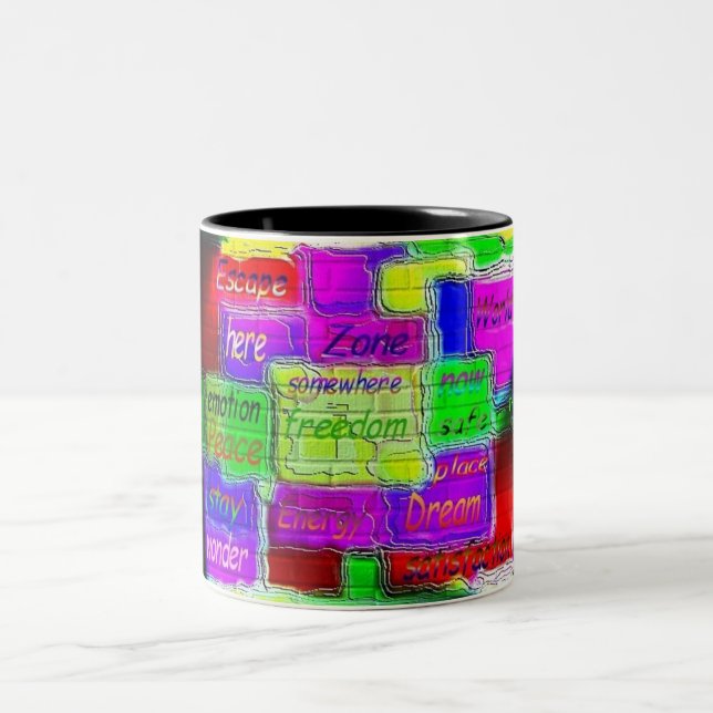 Tasse 2 Couleurs Les couleurs en dedans (Centre)