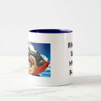 Tasse 2 Couleurs Les cyclistes mangent plus d'insectes